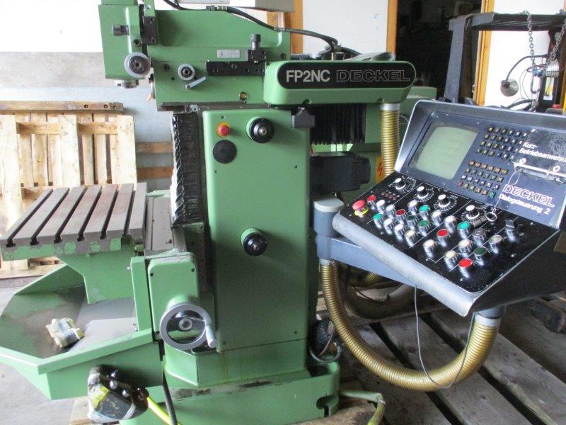 FP 2 NC / FP 2 A DECKEL ( 3x ) 1987