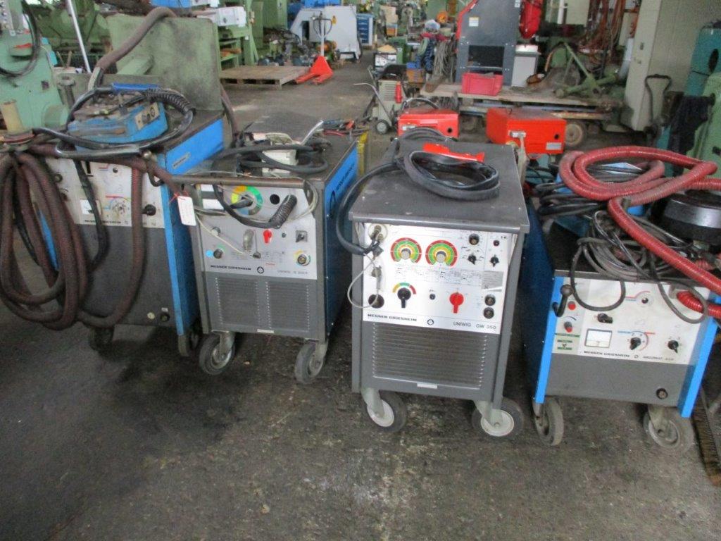 4x Uniwig Variomig Argomat MESSER GRIESHEIM unbekannt