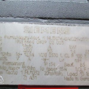Alternative view of 1 HU 3076  SIEMENS 1987