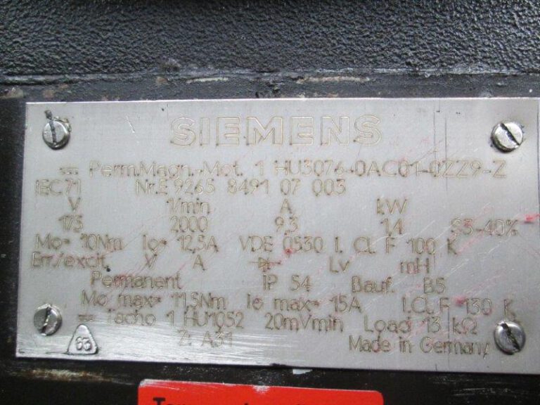 1 HU 3076  SIEMENS 1987