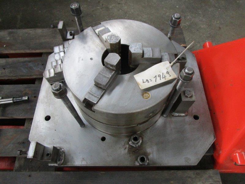 3-Backenfutter +Aufspannplatte  BISON