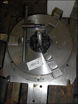 3-Backenfutter +Aufspannplatte  UNBEKANNT unbekannt