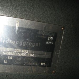 Alternative view of ( ehem. DECKEL FP 5 C )  BOSCH