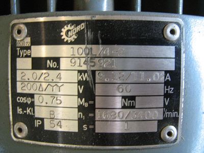 Alternative view of 100 L/4-2  Getriebebau NORD