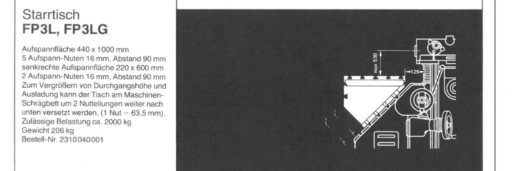 2310 / FP 2/3 L, FP 41  DECKEL 1980