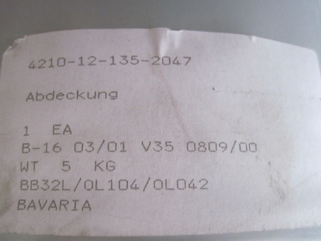 Alternative view of 4210-12-135-2047  BAVARIA unbekannt