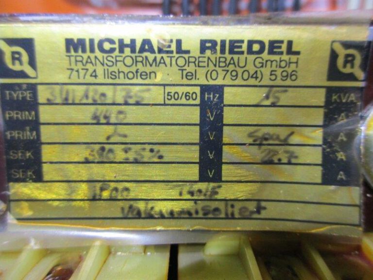 3U / 120 / 75  MICHAEL RIEDEL