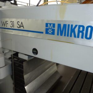 Alternative view of WF 31 SA  MIKRON 1990