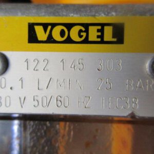 Alternative view of 122 148 303 - 0,1l/min - 25 ba  VOGEL