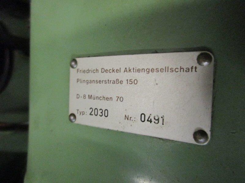 2030 DECKEL - Bild 3