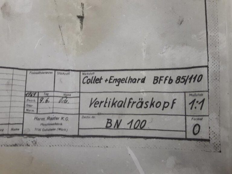 BN 100 ( BFfb 85 / 110 )  COLLET + ENGELHARD 1975