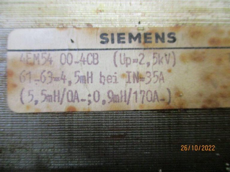 4 EM 54 00-4CB  SIEMENS 1980