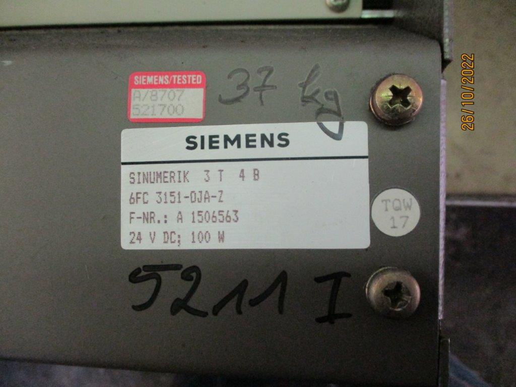 3-T 4B 6FC 3151-OJA-Z SIEMENS SINUMERIK 1988
