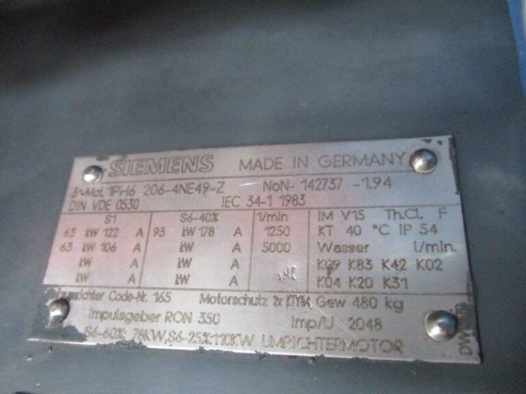 1PH6 206-4NE49-Z  SIEMENS