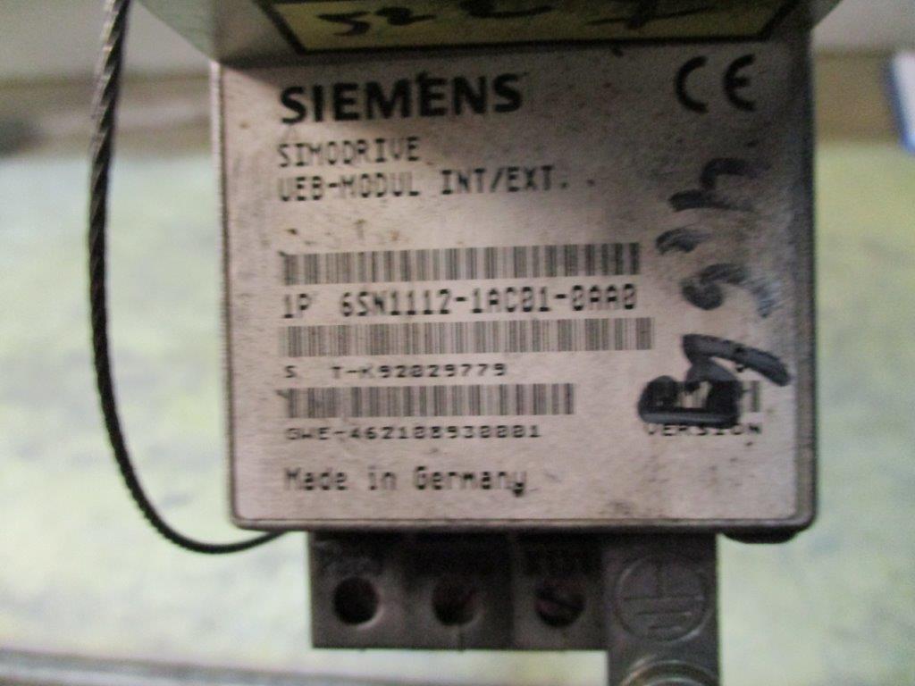 Alternative view of Simodrive VSA LT UEB  SIEMENS