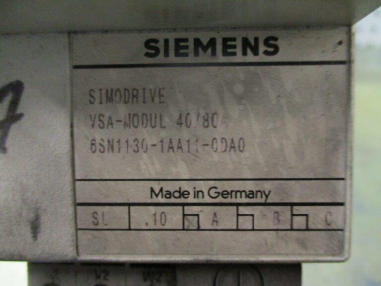 Simodrive VSA LT UEB  SIEMENS