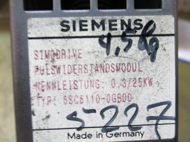 Simodrive VSA LT UEB  SIEMENS