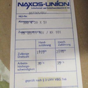 Alternative view of 2 A 80 - M12 VB 3 AX  NAXOS + DORFNERWERK