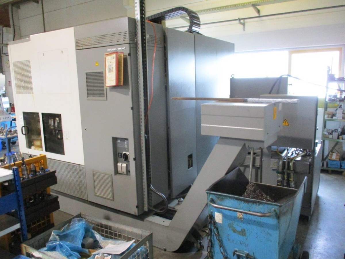 Alternative view of DMC 64 V linear  DECKEL MAHO 2007