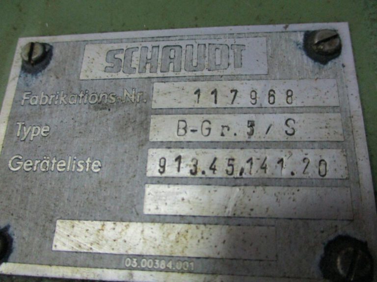 Bedienpult / Schaltpult  SCHAUDT