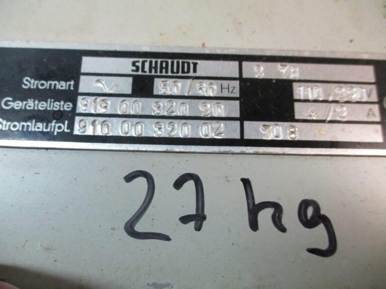 -  Schaudt unbekannt