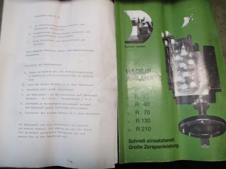 R 25  Radius Apparat unbekannt