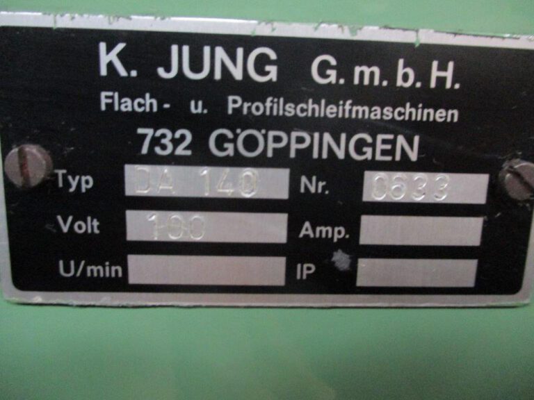 DA 140 / JD 502  JUNG 1982