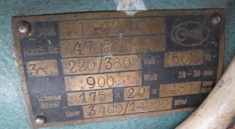 Support Aussenschleifen  UNBEKANNT