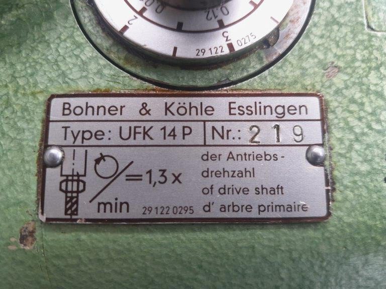 Alternative view of UFK 14 P  BoKö / BOHNER + KÖHLE 1980