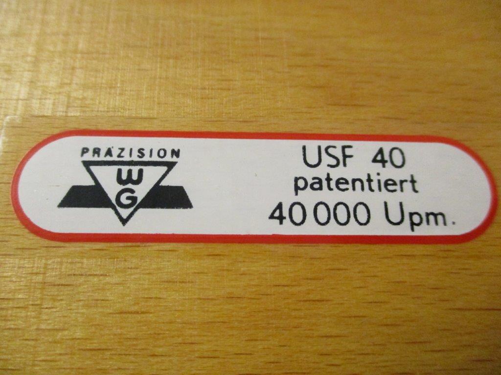 Alternative view of USF 40  WG Präzision