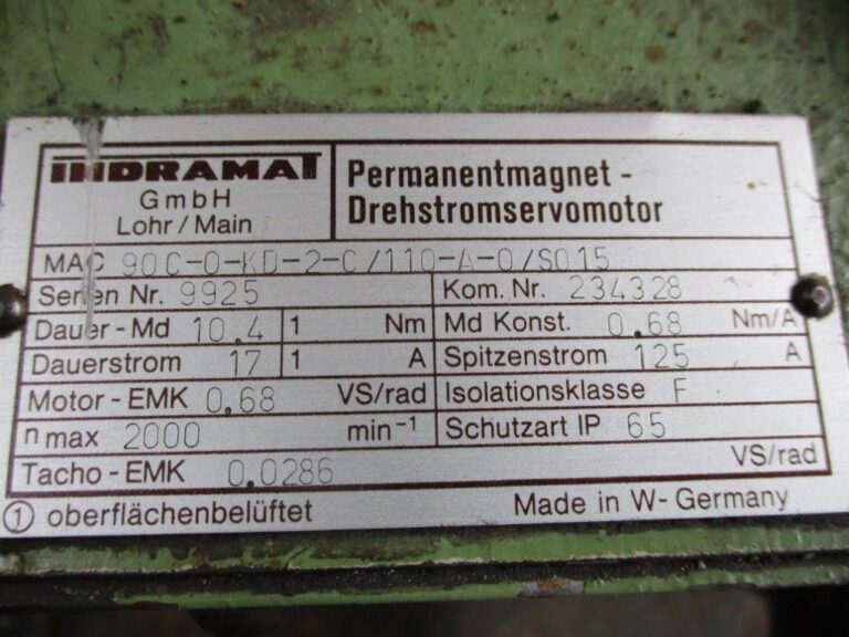 NC / KOMET PKB 200-20-112  EMAG / GACK 1986