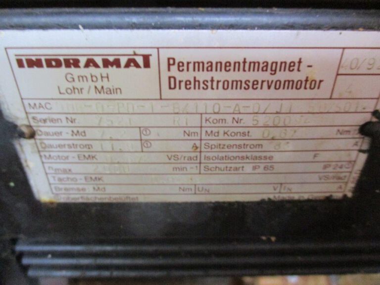 NC / INDRAMAT  EMAG / GACK 1986