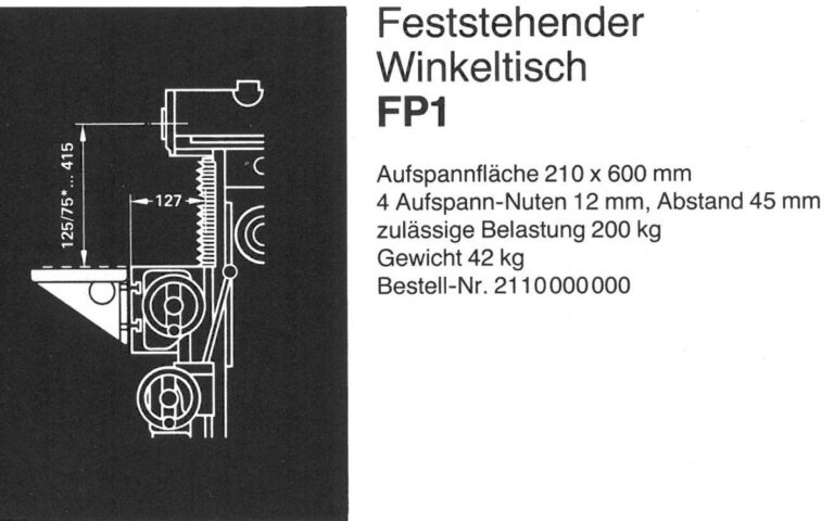2110 / FP 1 DECKEL 19xx