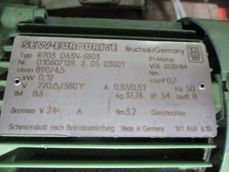 R 703 D63N-6B03  SEW 1989