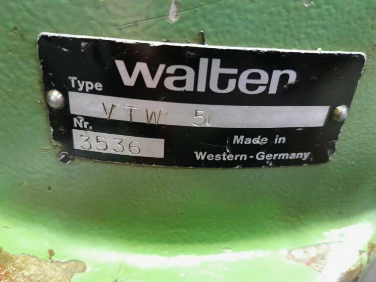 VTW 5 / Ø 250 / vertikal horiz  WALTER
