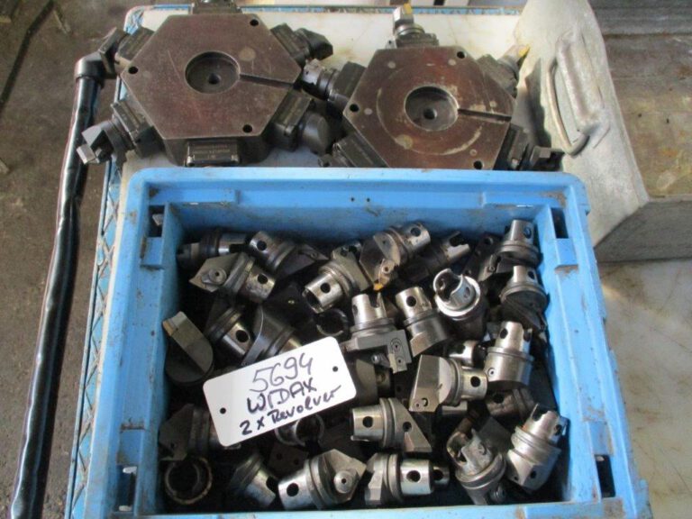 2 Revolverscheiben + 60 Halter WIDIA WIDAFLEX 117 1990