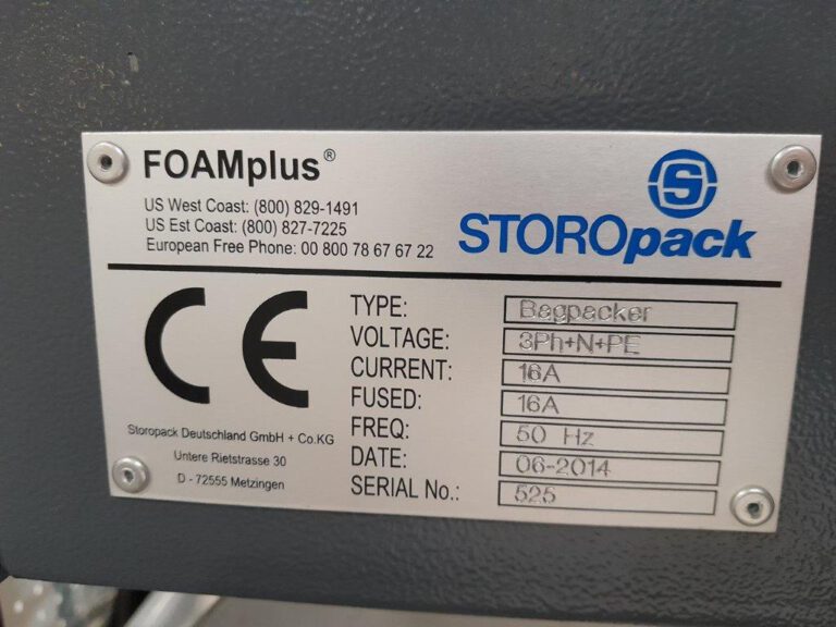 Bagpacker FOAMplus / STOROpack 2014