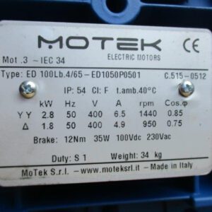 Alternative view of ED 100 Lb.4/65-ED1050P0501  MOTEK