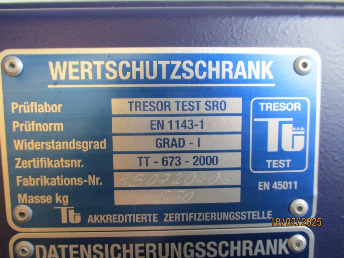 RB Safe Tresor Wertschrank Bremer TRESOR 2006 - Bild 4