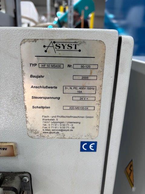 Alternative view of HF 50 MS 400  JUNG / ASYST 2006