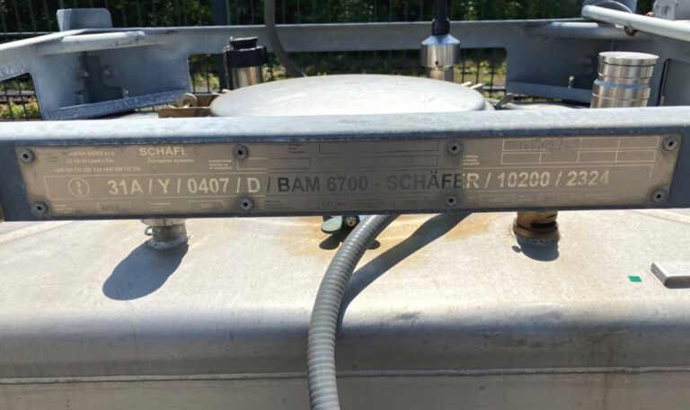 BTA IBC 1000 l / 1.4571  SCHÄFER 2007