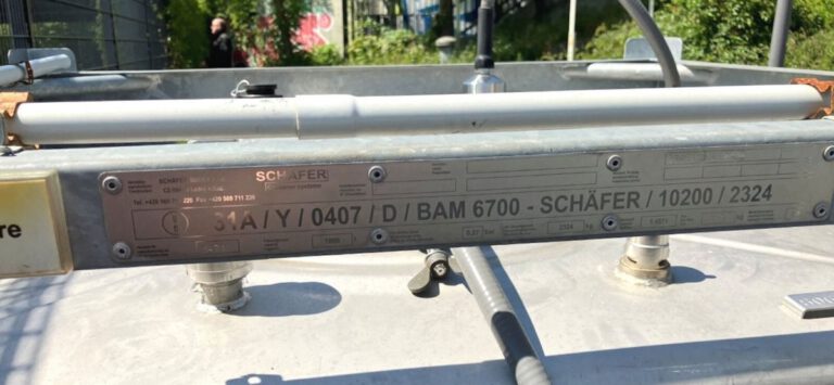 BTA IBC 1000 l / 1.4571  SCHÄFER 2007