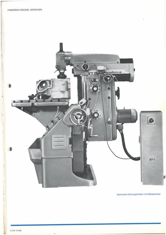 Alternative view of FP 3 L  DECKEL 197x