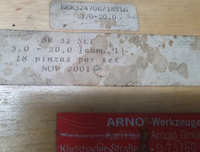 BER 324 E / SR 32 Spannzangen ARNO