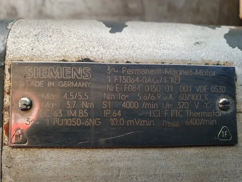 Alternative view of 1 FT 5064-0AG71-1  SIEMENS