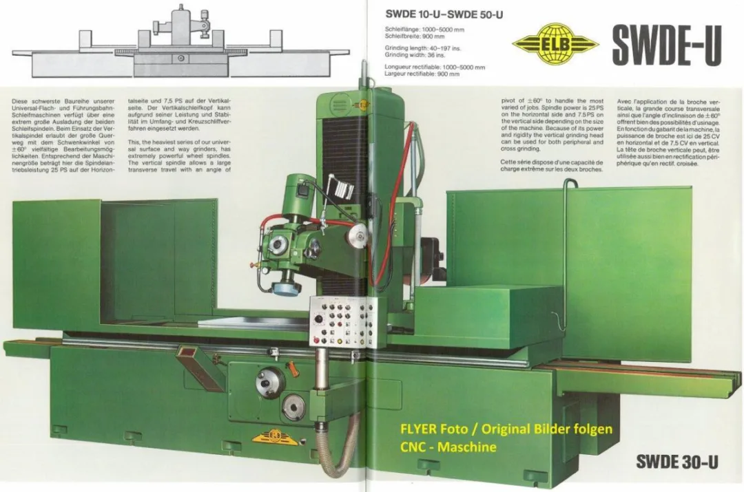 Alternative view of SWDE 30 U CNC  ELB 1982 / 1999